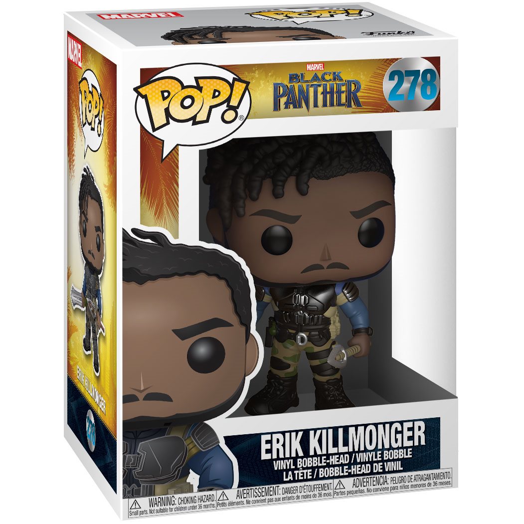 Erik Killmonger 278 - Funko Pop! Black Panther