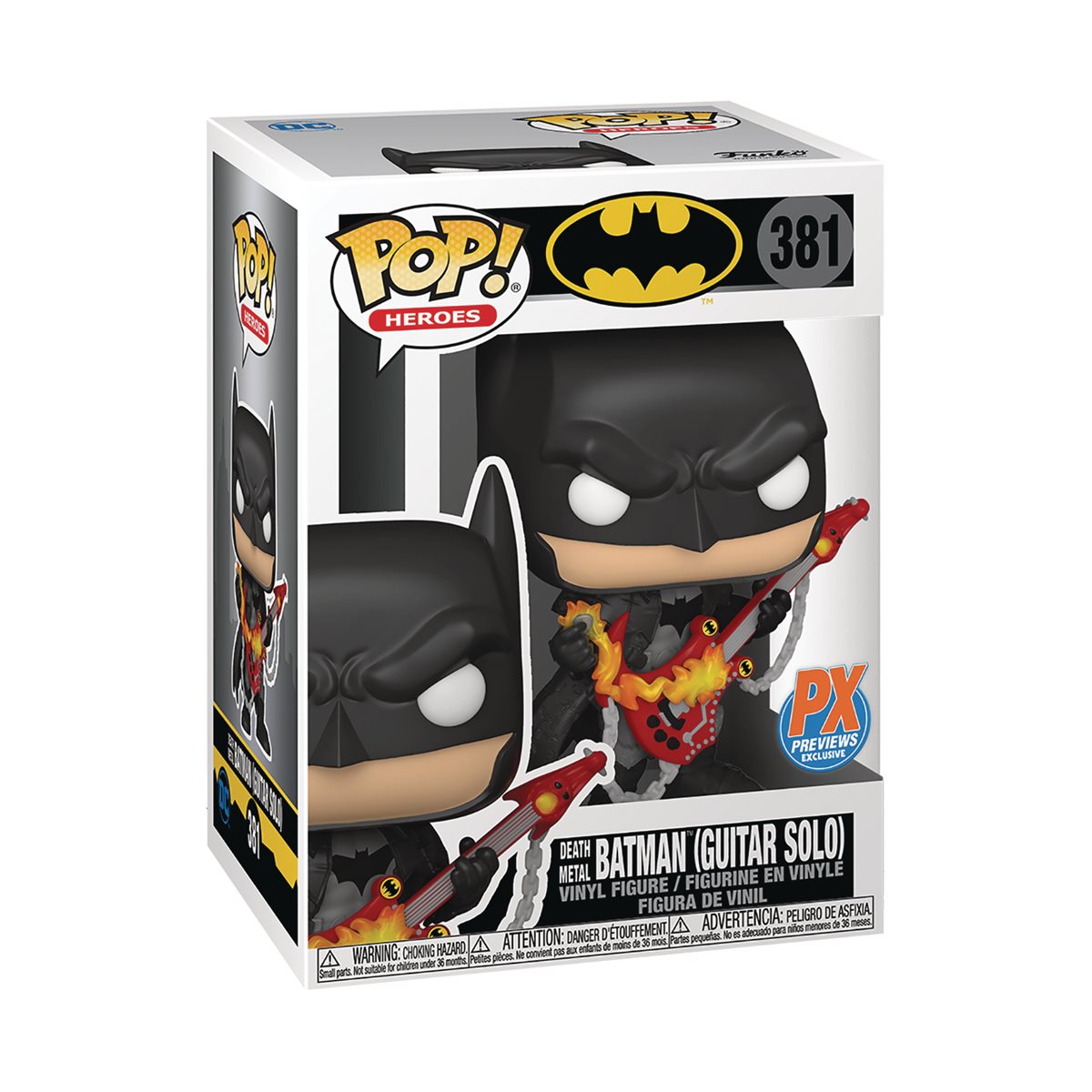 Death Metal Batman Guitar Solo 381 PX - Funko Pop! Heroes