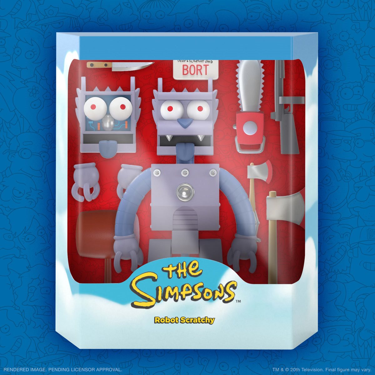 Robot Scratchy Ultimates! - The Simpsons Super7