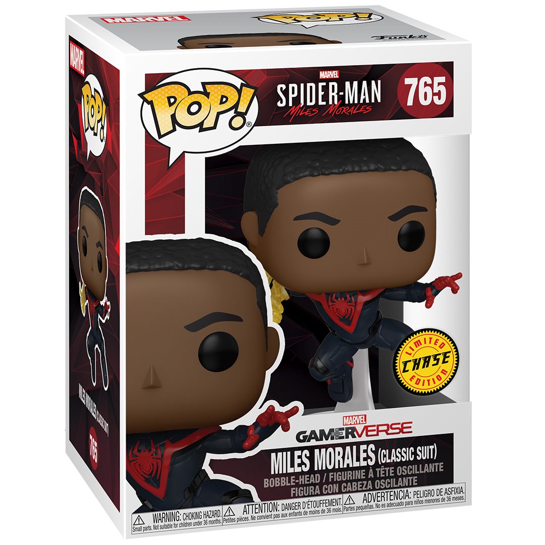 Miles Morales Classic Suit 765 Chase - Funko Pop! Marvel's Spider-Man: Miles Morales
