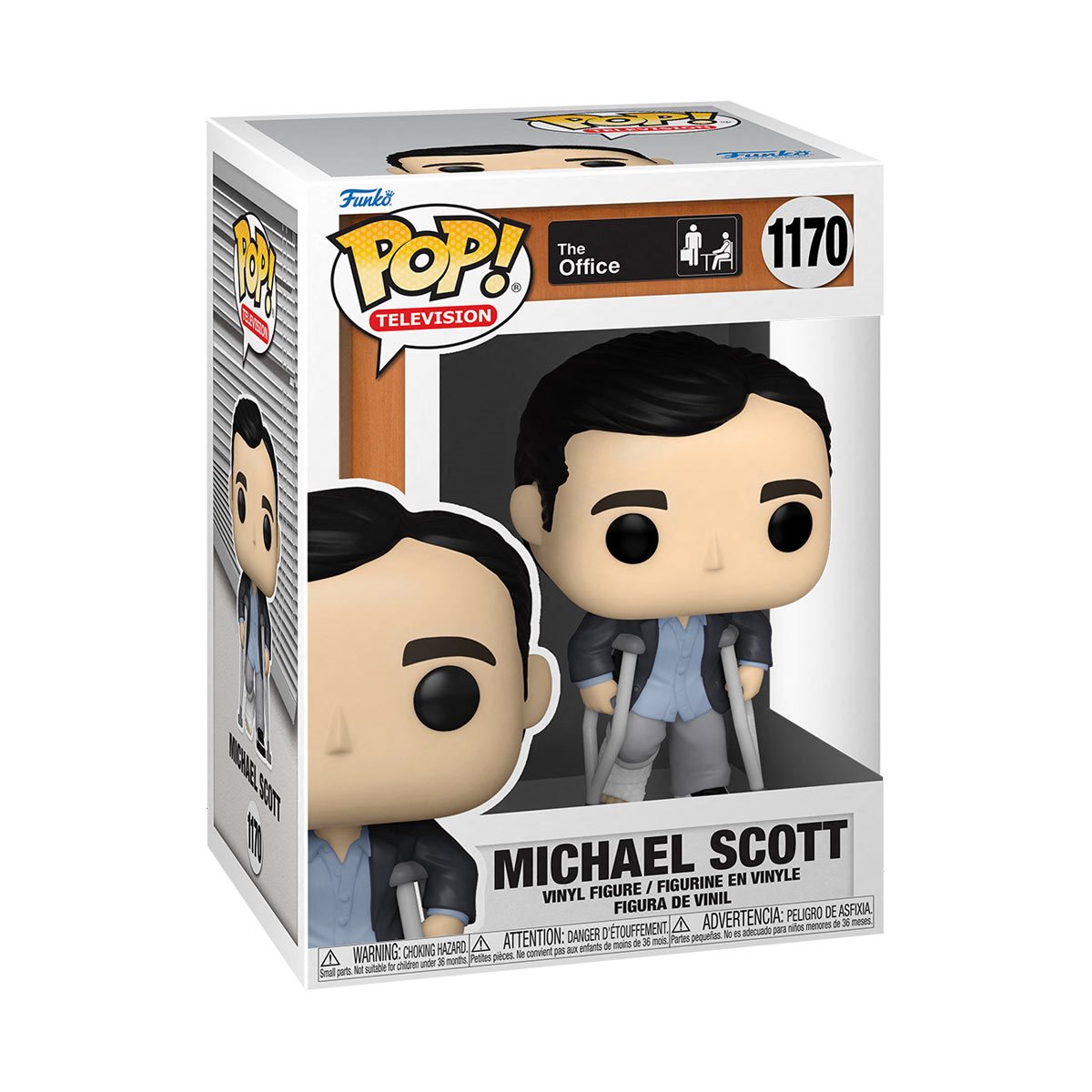 Michael Scott with Crutches 1170 - Funko Pop! Television