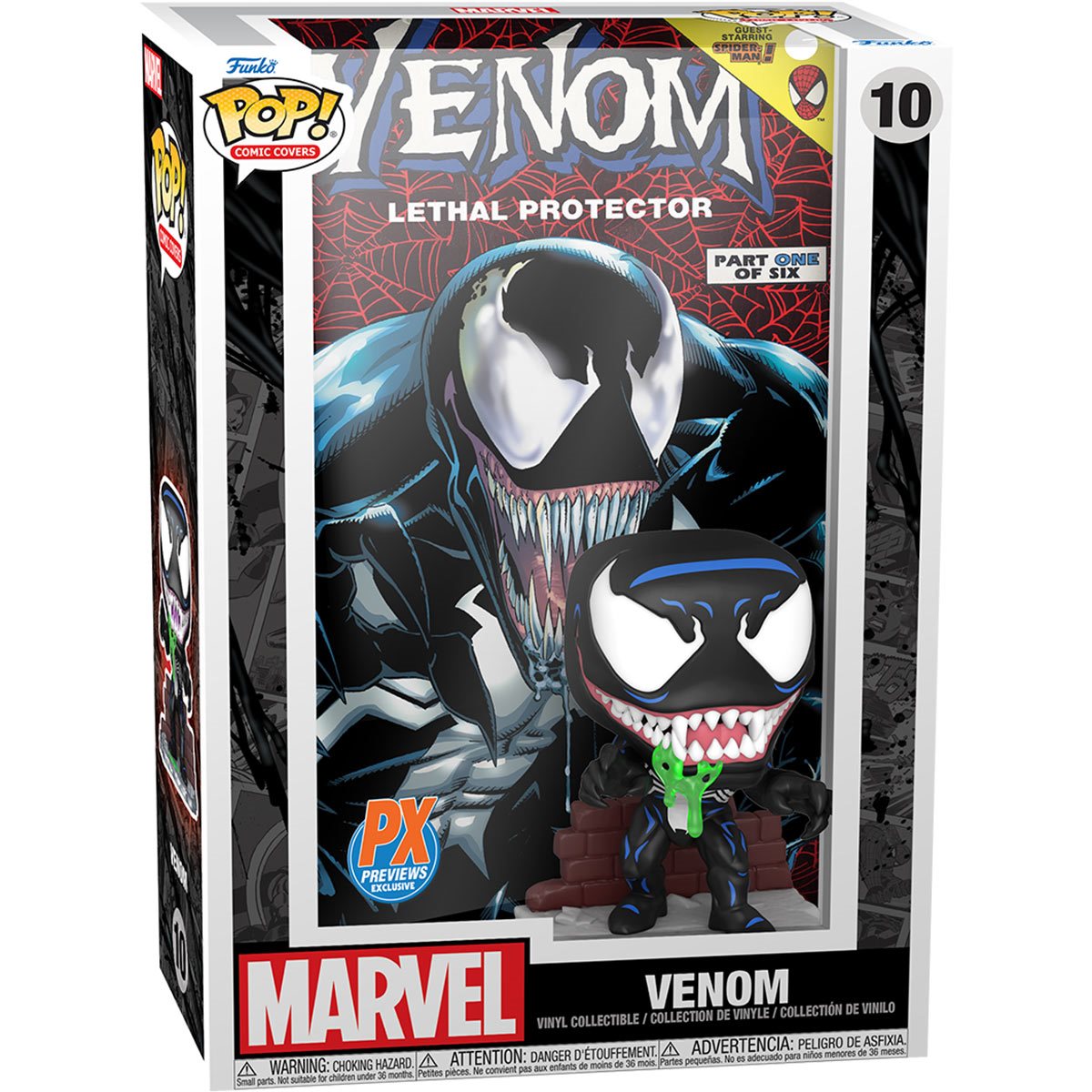 Venom 10 PX - Funko Pop! Comic Covers