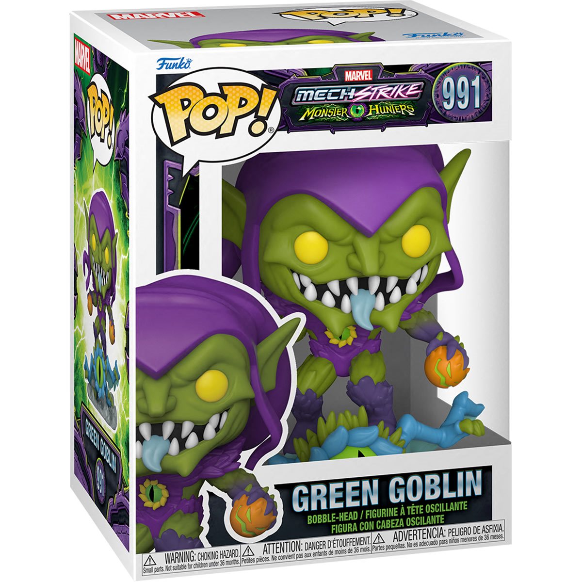 Green Goblin 991 - Funko Pop! Marvel's Mech Strike: Monster Hunters