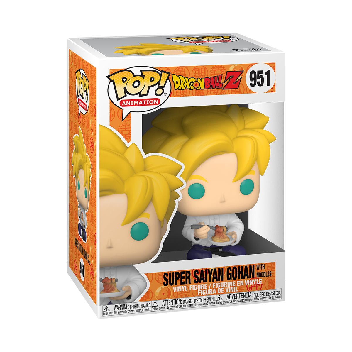 Super Saiyan Gohan with Noodles 951 - Funko Pop! Animation