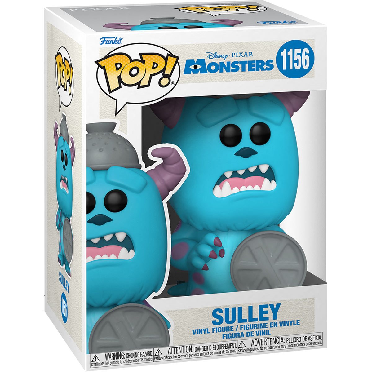 Sulley with Lid 1156 - Funko Pop! Monsters Inc.