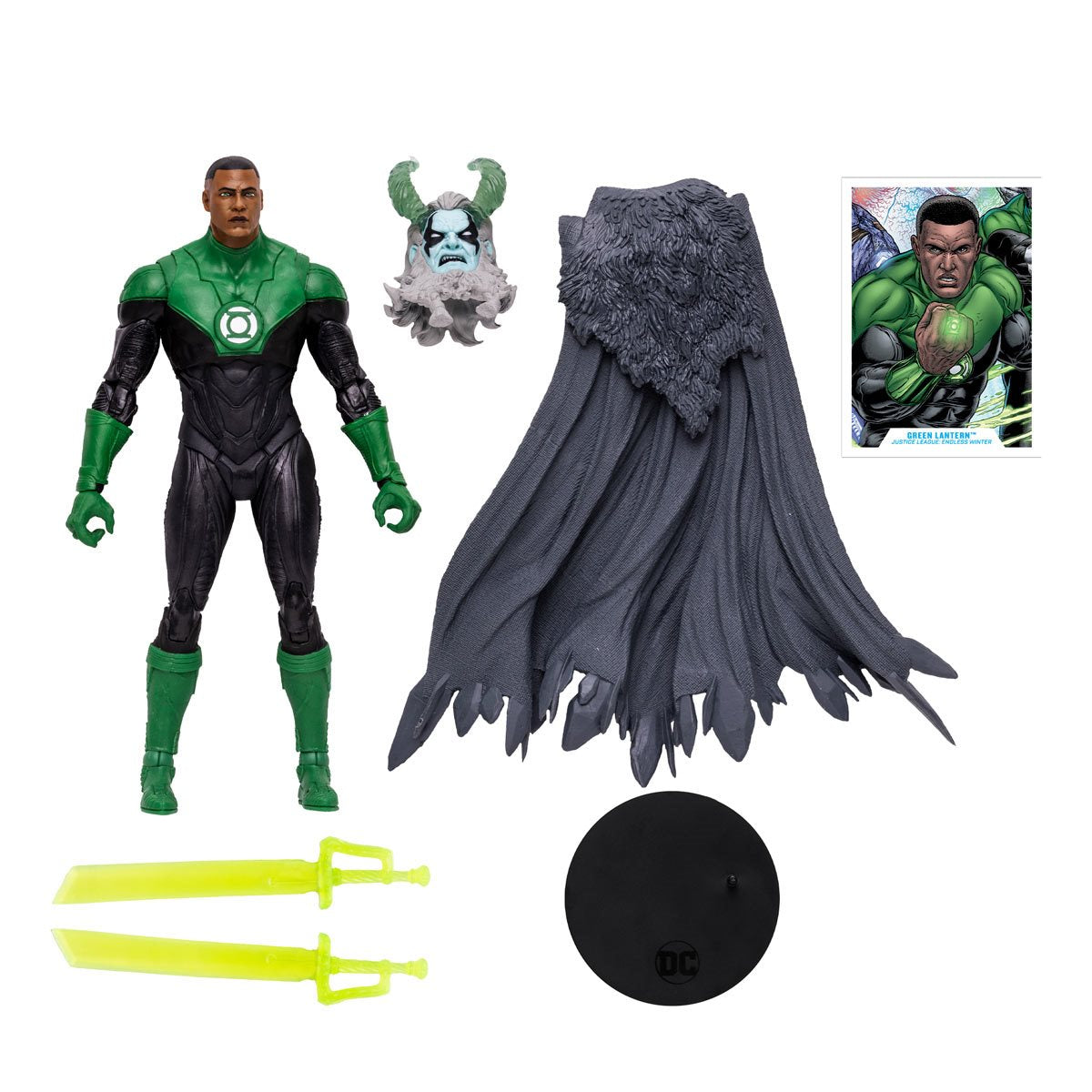 Green Lantern John Stewart - Justice League: Endless Winter McFarlane