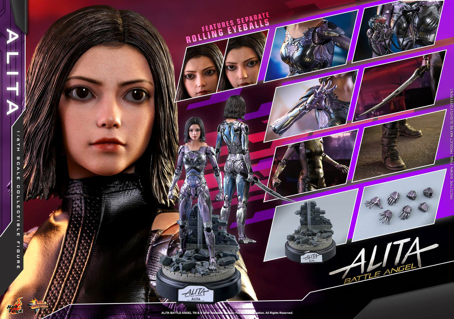 Alita 1/6 - Battle Angel Hot Toys