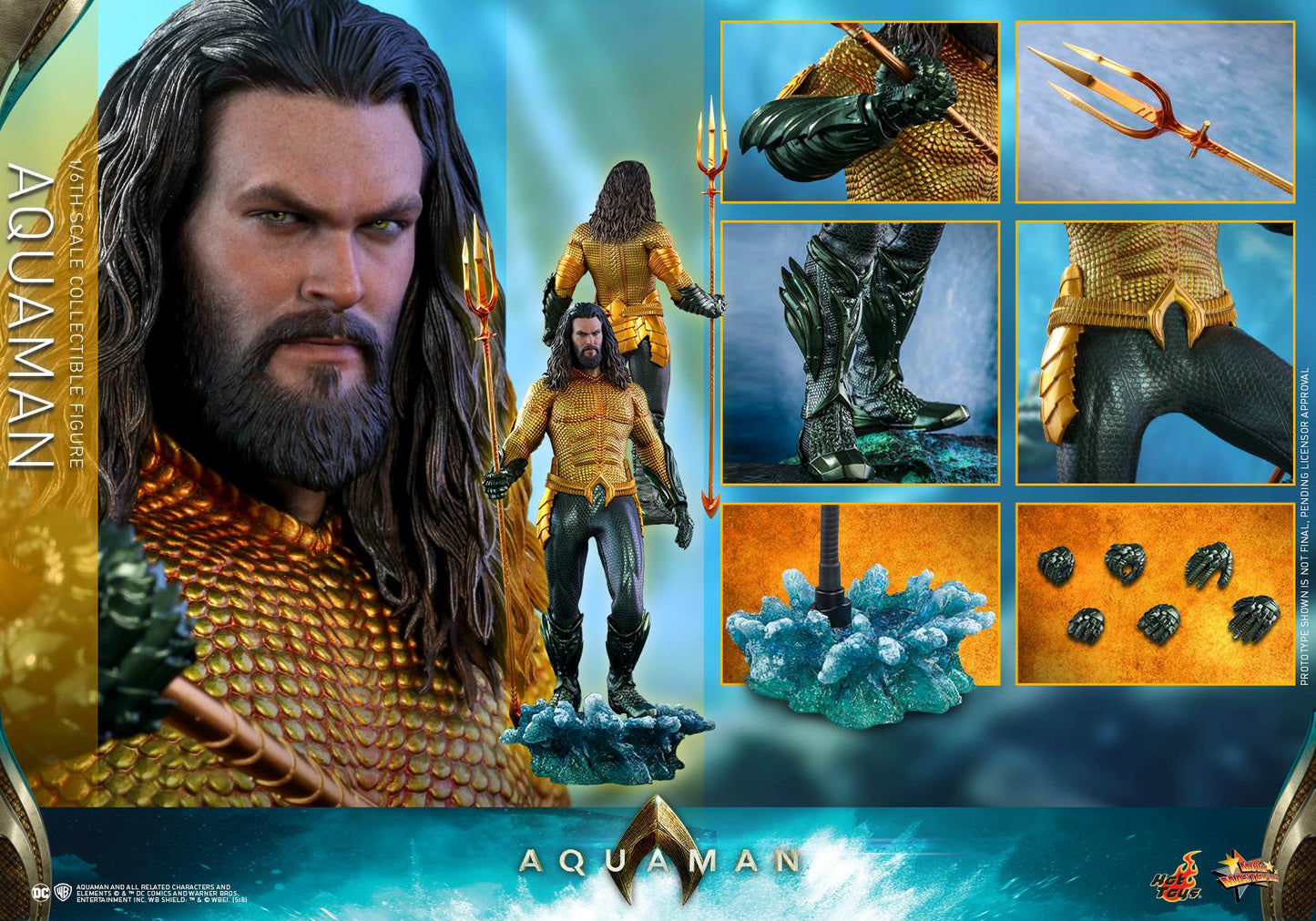 Aquaman 1/6 - Aquaman Hot Toys
