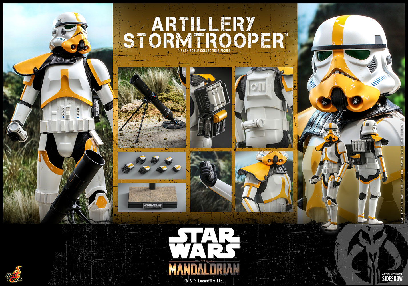 Artillery Stormtrooper 1/6 - Star Wars: The Mandalorian Hot Toys