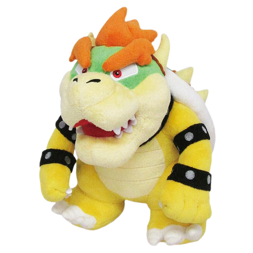 Bowser Plush - Super Mario Bros All-Star Collection Little Buddy Peluches