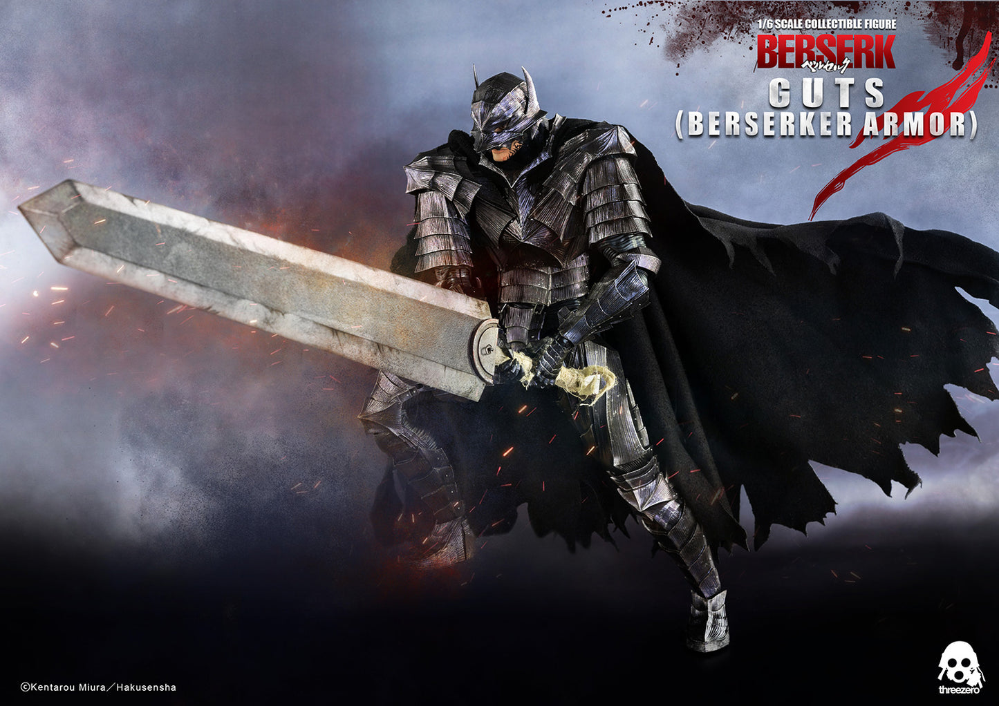 Guts Berserker Armor 1/6 - Berserk Threezero