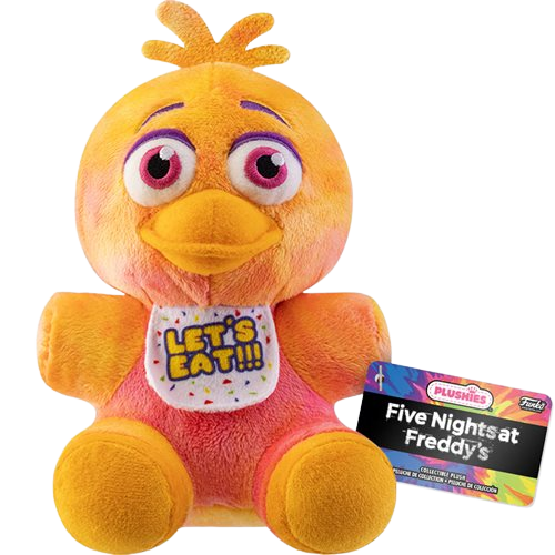 Tie-Dye Chica Plush - Five Nights at Freddy's Funko Peluches
