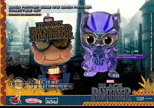 Black Panther and Movbi Cosbaby Set