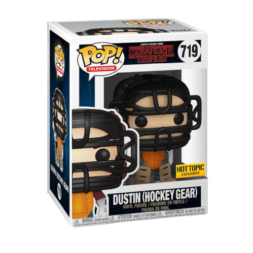 Dustin Hockey Gear 719 Hot Topic Exclusive - Funko Pop! Television