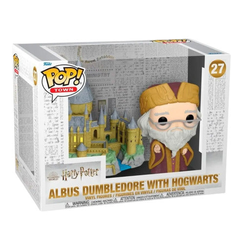 Albus Dumbledore with Hogwarts 27 - Funko Pop! Town