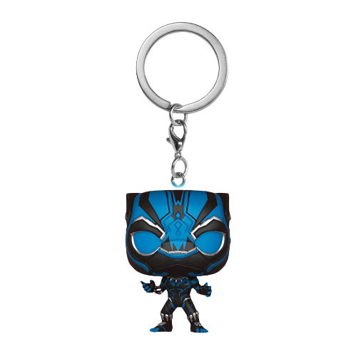 Black Panther Blue Glow - Funko Pocket Pop! Key Chain