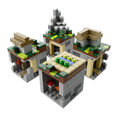 The Village Micro World - LEGO Minecraft