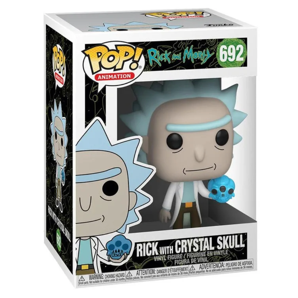 Rick with Crystal Skull 692 - Funko Pop! Animation