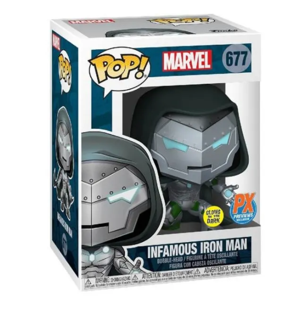 Infamous Iron Man 677 PX - Funko Pop! Marvel