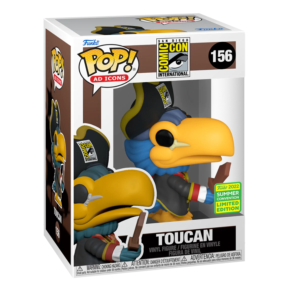 Toucan 156 Summer Convention 2022 Limited - Funko Pop! Ad Icons