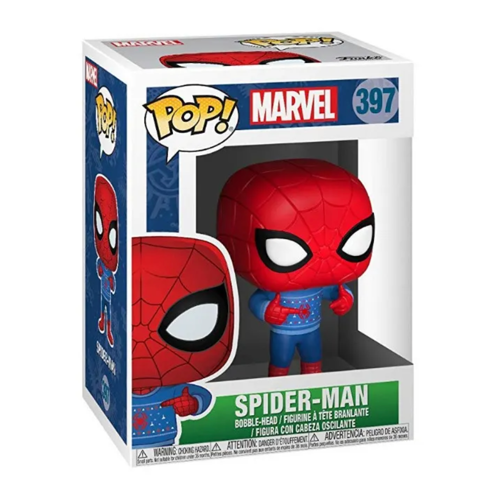 Spider Man Ugly Sweater 397 Funko Pop Marvel Toylover Store