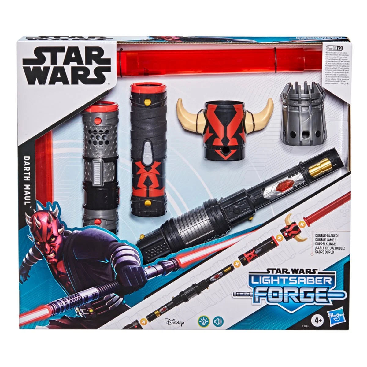 Darth Maul Double-Bladed Electronic Lightsaber Forge - Star Wars Hasbro