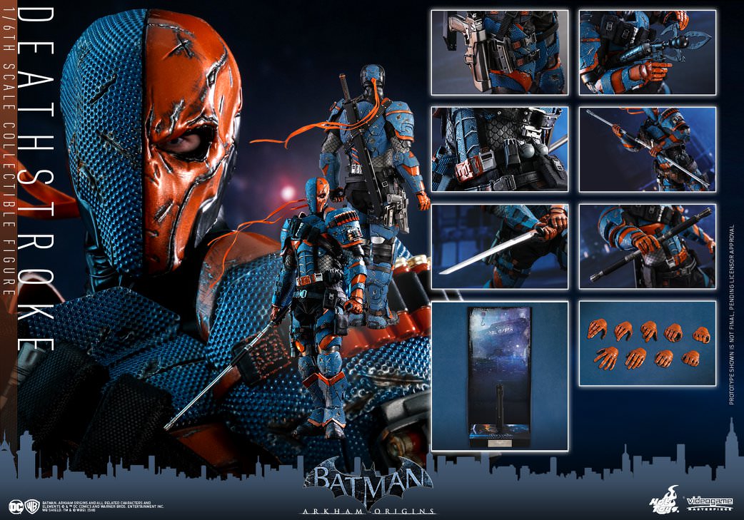 DeathStroke 1/6 - Batman: Arkham Origins Hot Toys