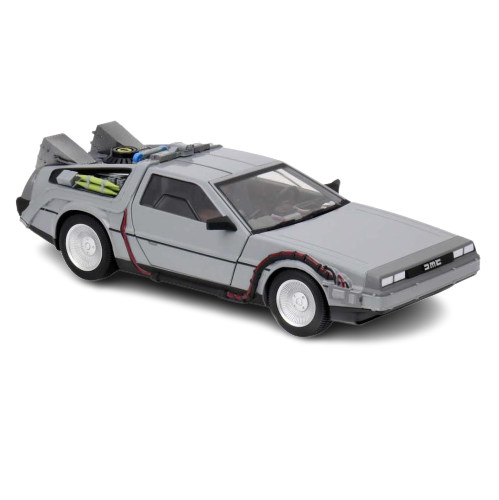 Time Machine Die-Cast Metal Vehicle - Back to the Future NECA