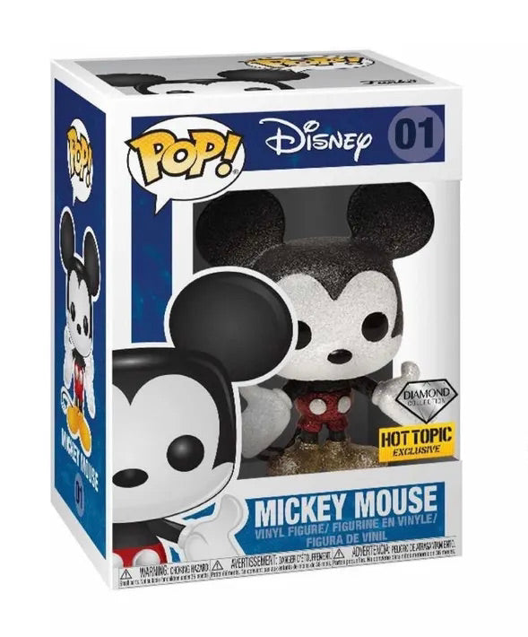 Mickey Mouse 01 Hot Topic Exclusive - Funko Pop! Disney