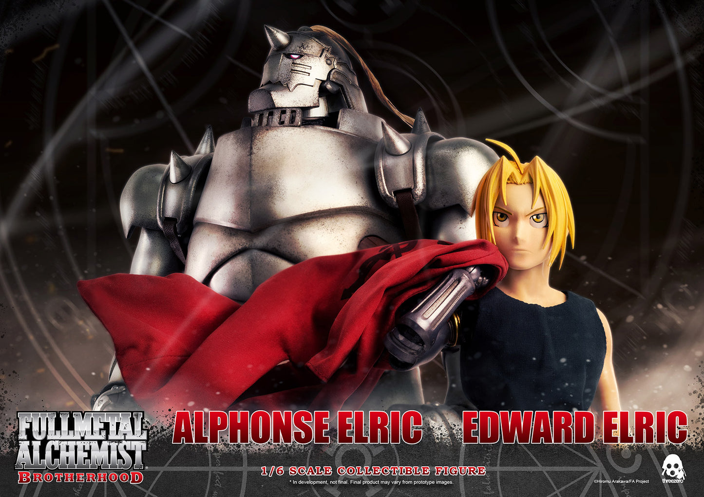 Alphonse & Edward Elric Twin-Pack Version 1/6 - Fullmetal Alchemist Threezero