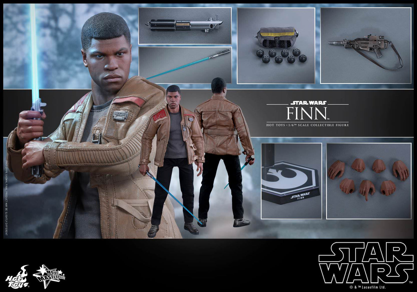 Finn 1/6 - Star Wars: The Force Awakens Hot Toys