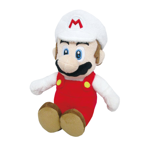 Fire Mario Plush - Super Mario All-Star Lillte Buddy Peluches
