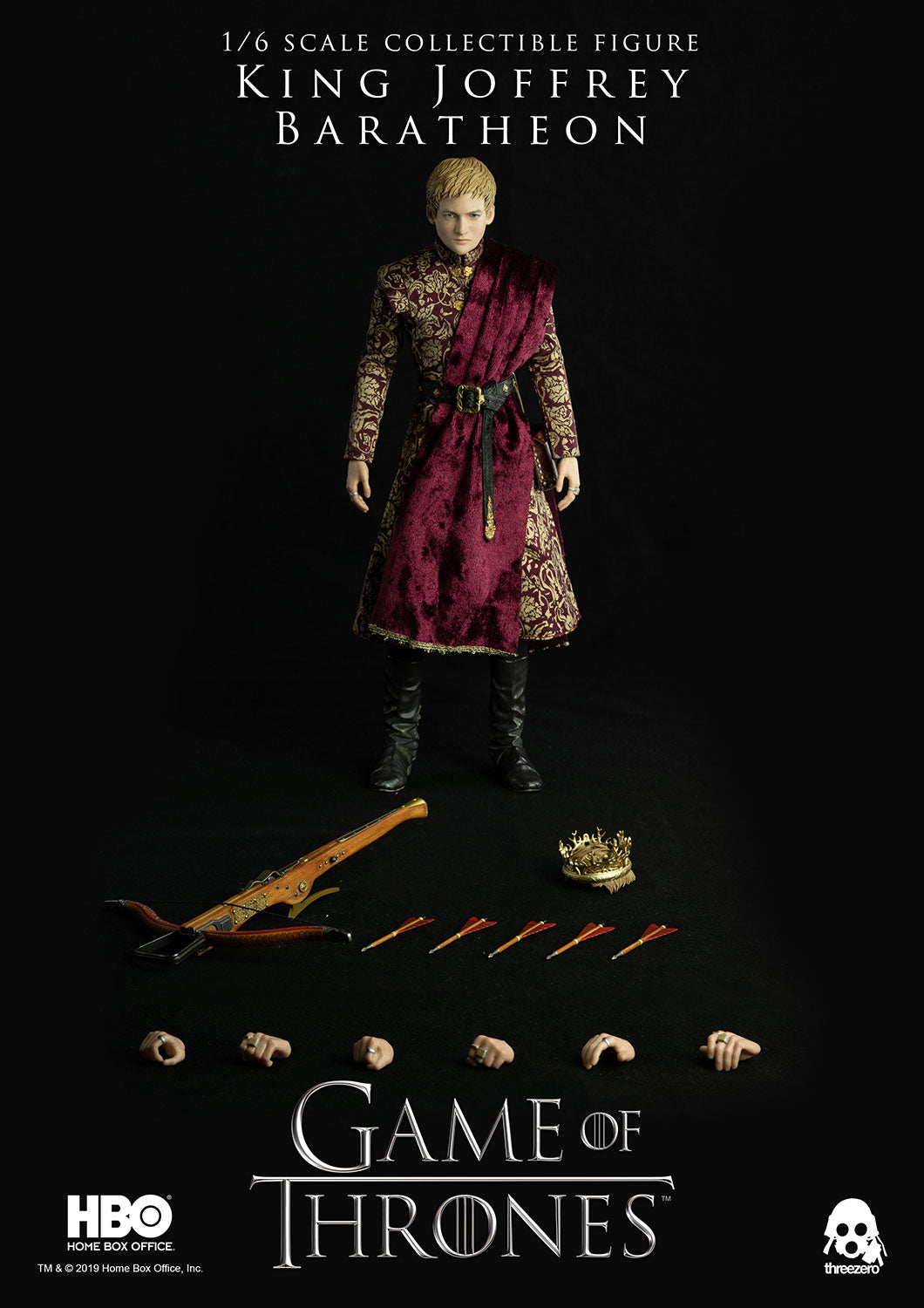 King Joffrey Baratheon 1/6 - Game of Thrones Threezero