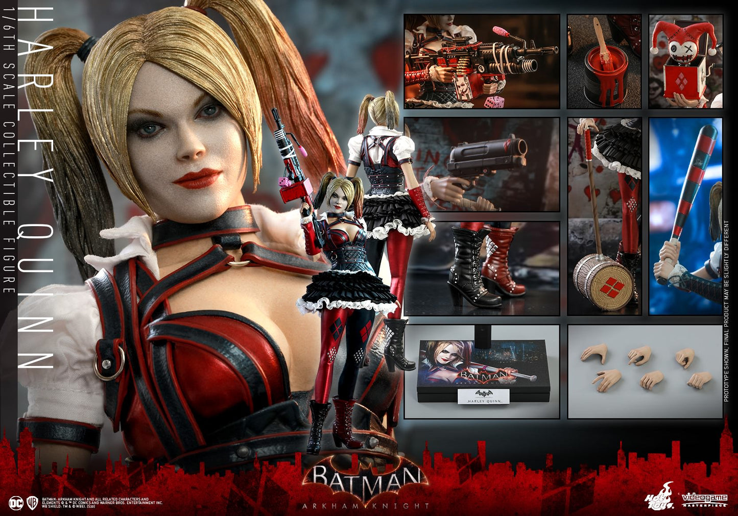 Harley Quinn 1/6 - Batman: Arkham Knight Hot Toys