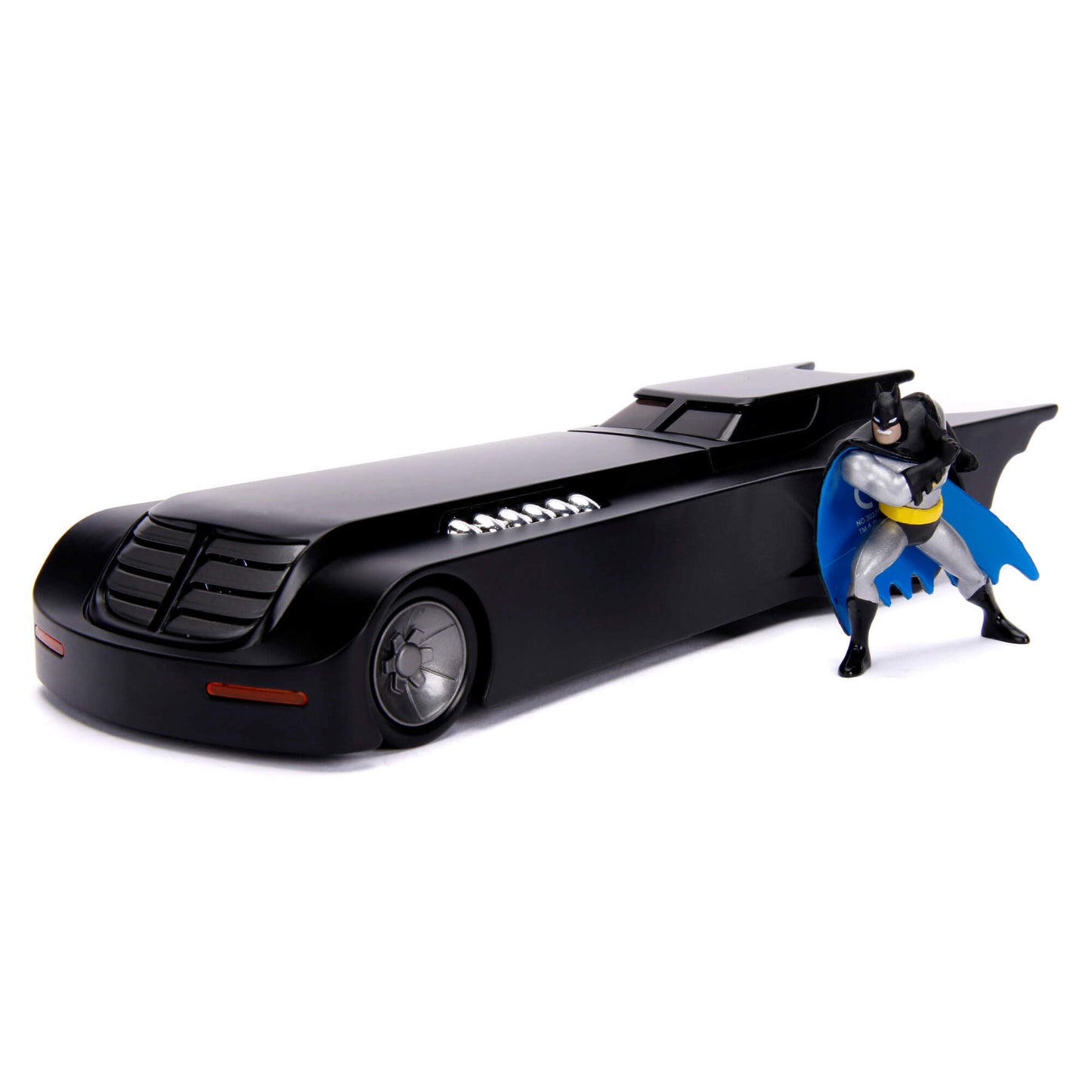 Batmobile and Batman - Batman: Animated Series Jada Die-Cast