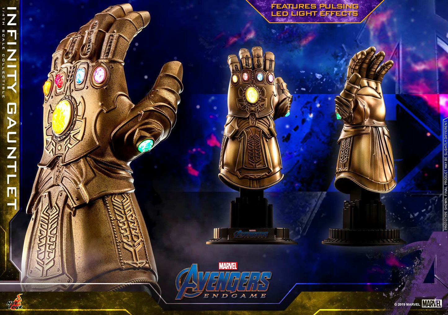 Infinity Gauntlet 1/4 - Avengers: Endgame Hot Toys