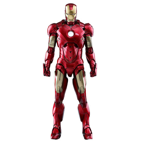 Iron Man Mark IV 1/6 - Iron Man 2 Hot Toys Die-Cast Metal