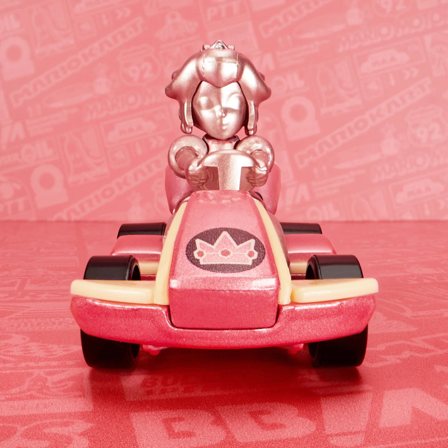 Pink Gold Peach Standard Kart SDCC 2022 Exclusive Mario Kart Hot Wheels