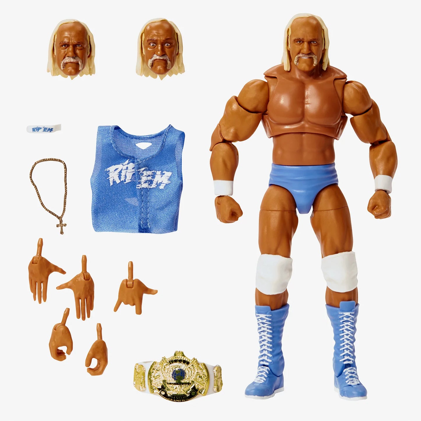 Hulk Hogan & Zeus Ultimate Edition Set (SDCC 2022 Exclusive) - WWE: No Holds Barred Mattel