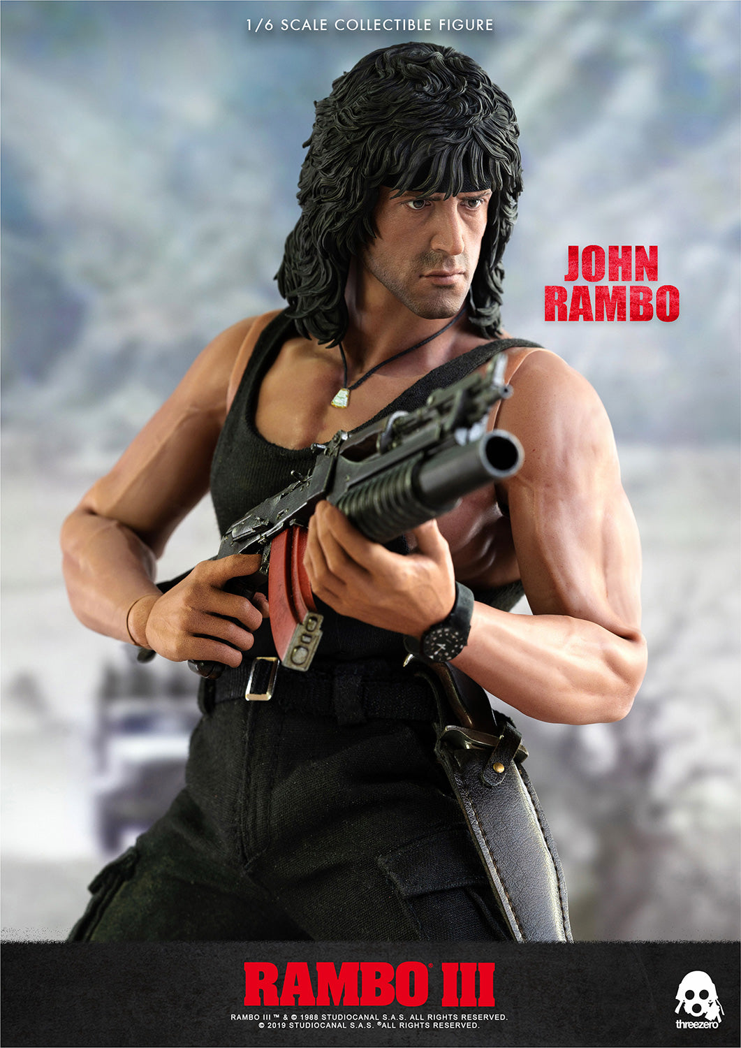John Rambo 1/6 - Rambo III Threezero