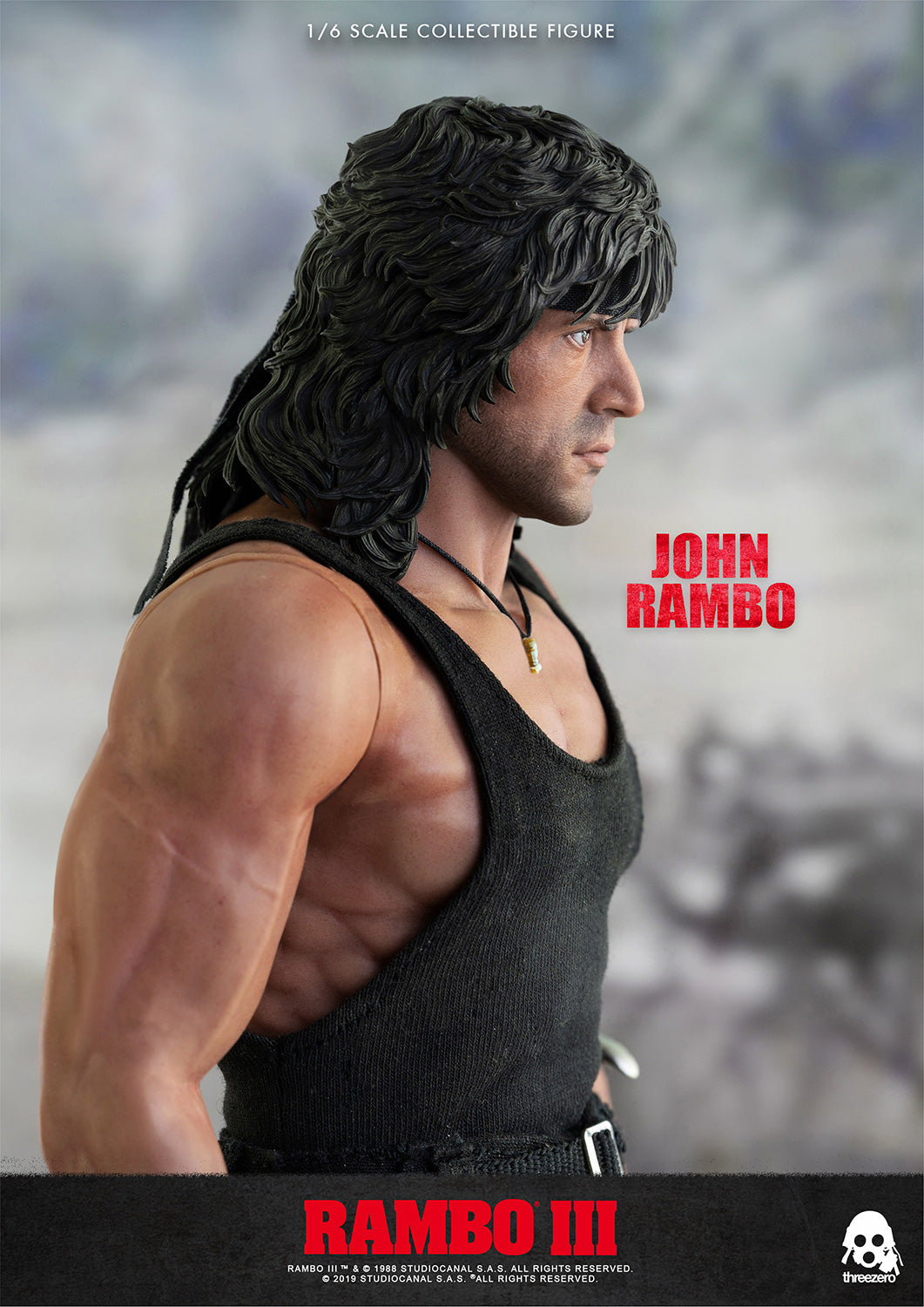 John Rambo 1/6 - Rambo III Threezero
