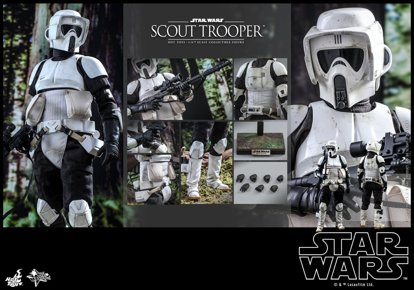 Scout Trooper 1/6 - Star Wars: Return of the Jedi Hot Toys