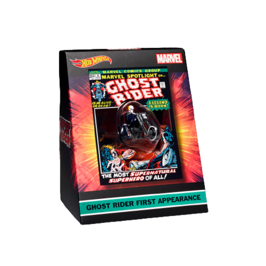 Ghost Rider First Apearance Motorcycle (SDCC 2022 Exclusive) - Marvel Comics Hot Wheels