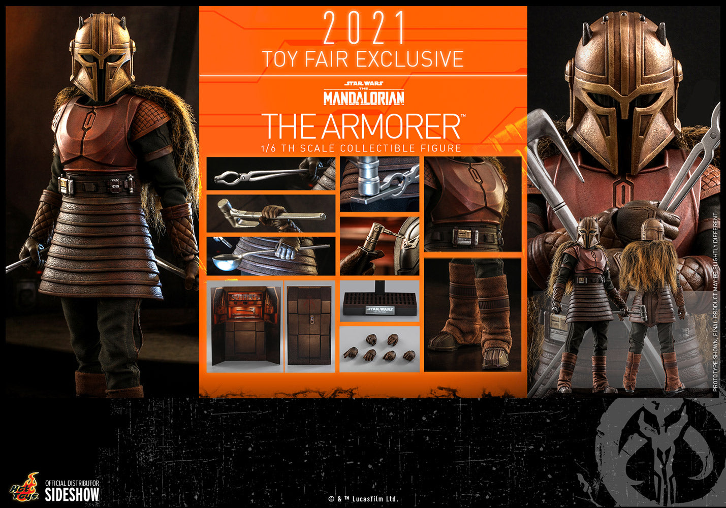 The Armorer 1/6 - Star Wars: The Mandalorian Hot Toys