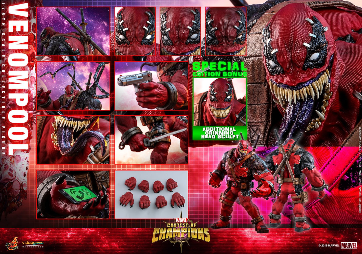 Venompool 1/6 - Marvel Contest of Champions Hot Toys