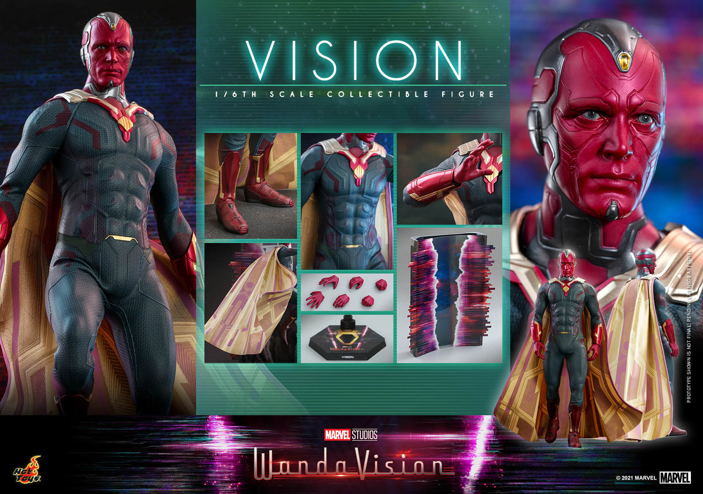 Vision 1/6 - WandaVision Hot Toys