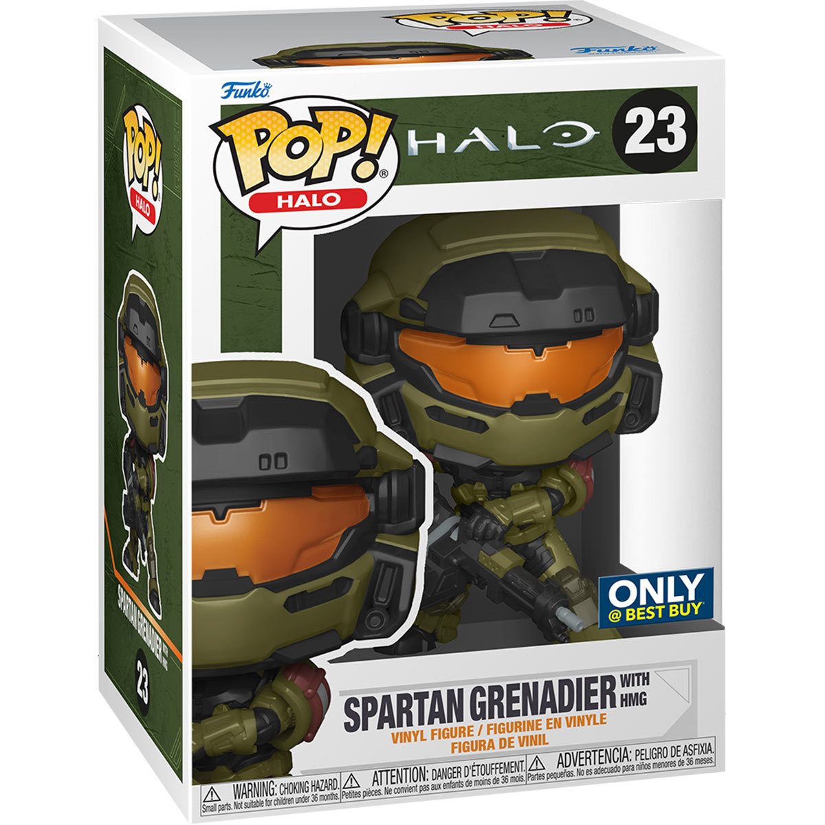 Spartan Grenadier with HMG 23 Best Buy Exclusive - Funko Pop! Halo