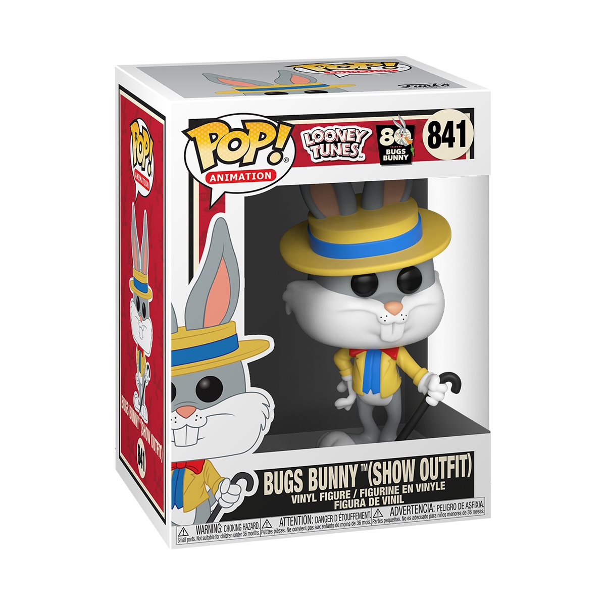 Bugs Bunny Show Outfit 841 - Funko Pop! Animation