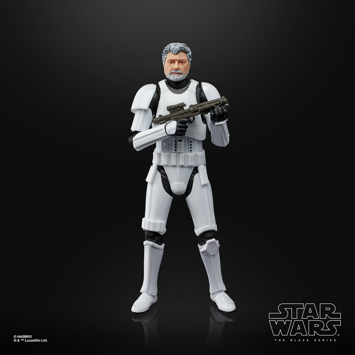 George Lucas in Stromtrooper Disguise - Star Wars Hasbro Black Series