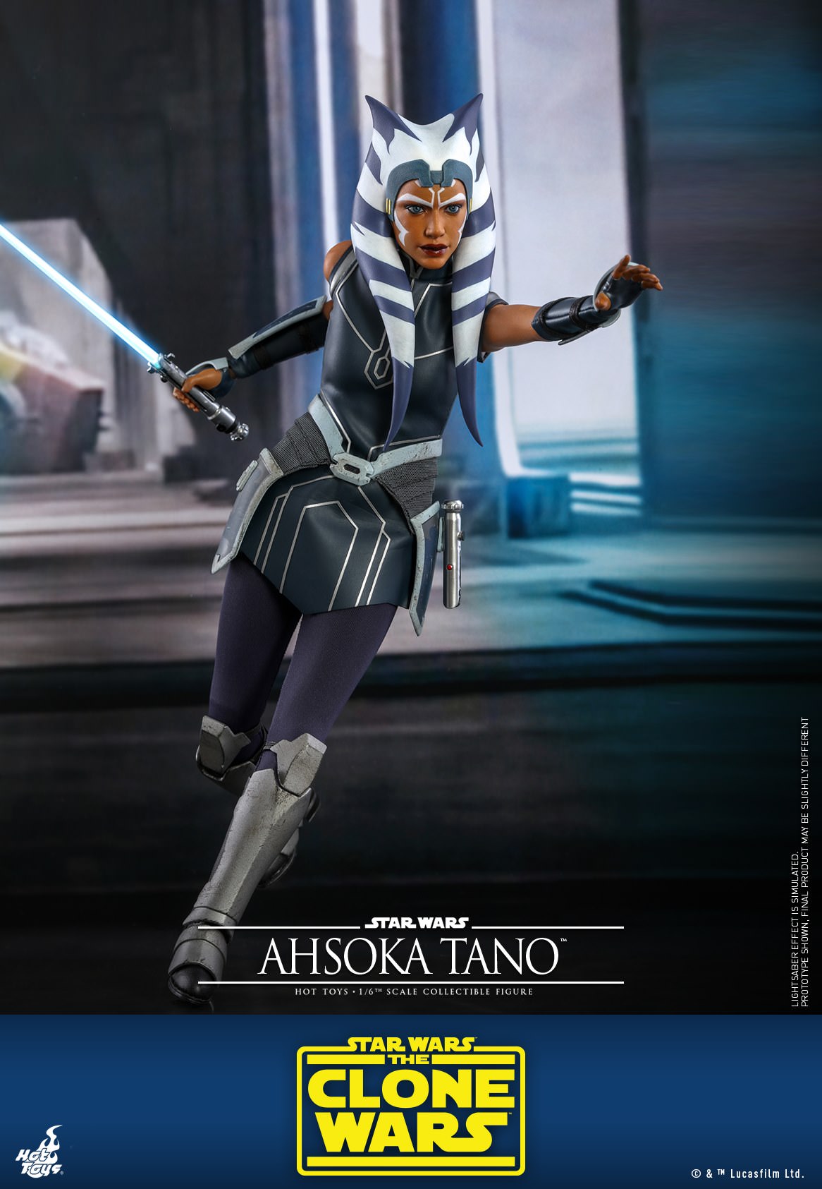 Ahsoka Tano 1/6 - Star Wars: The Clone Wars Hot Toys